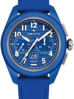 Zegarek ZENITH Big Date Flyback 160Th Anniversary Edition Pilot 49.4002.3652/51.I009