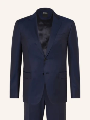 Zegna Garnitur Drop 7 Tailored Fit blau