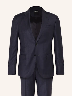 Zegna Garnitur Drop 8 Tailored Fit blau