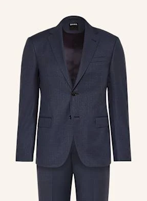 Zegna Garnitur Extra Slim Fit blau