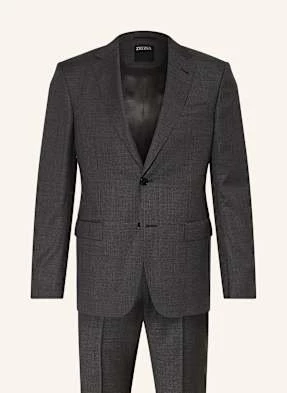 Zegna Garnitur Extra Slim Fit grau