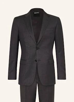 Zegna Garnitur Extra Slim Fit grau