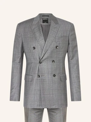 Zegna Garnitur Extra Slim Fit grau
