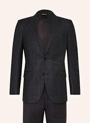 Zegna Garnitur Extra Slim Fit schwarz