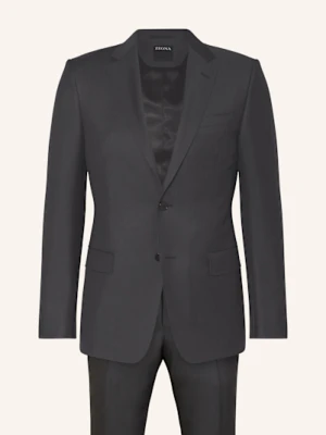 Zegna Garnitur Regular Fit grau