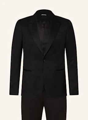 Zegna Garnitur Tailored Fit schwarz