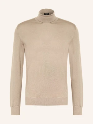 Zegna Golf Z Kaszmiru beige