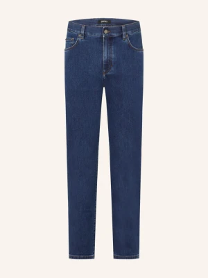 Zegna Jeansy City Slim Fit blau 001 Stone washed