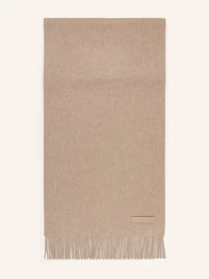 Zegna Kaszmirowy Szal beige