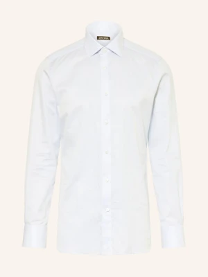 Zegna Koszula O Kroju Regular Fit blau