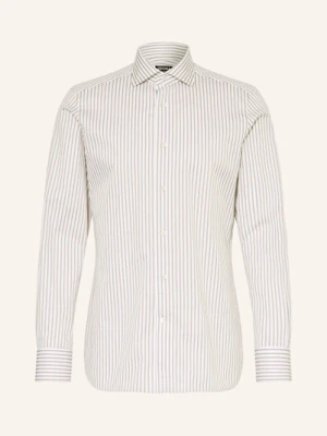 Zegna Koszula Regular Fit beige