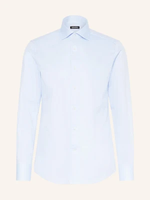 Zegna Koszula Regular Fit blau
