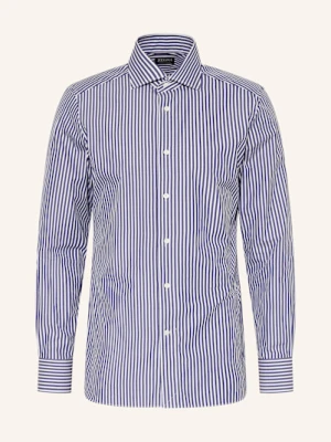 Zegna Koszula Regular Fit blau