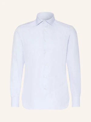 Zegna Koszula Regular Fit blau