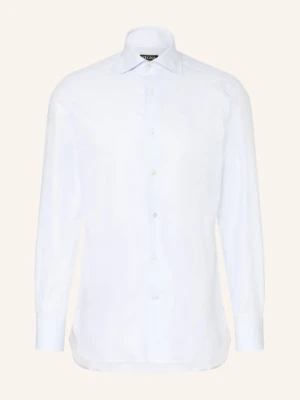 Zegna Koszula Regular Fit blau