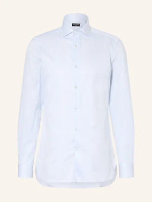Zegna Koszula Regular Fit blau