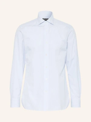 Zegna Koszula Regular Fit blau