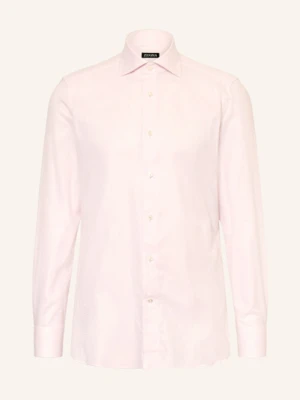 Zegna Koszula Regular Fit pink