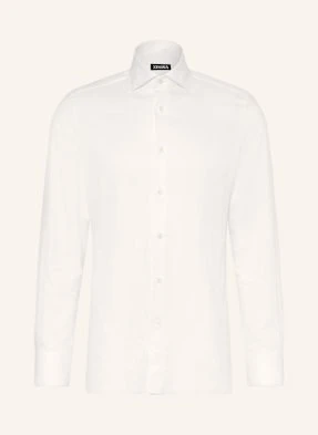 Zegna Koszula Regular Fit weiss