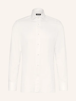 Zegna Koszula Regular Fit weiss