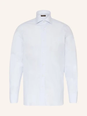 Zegna Koszula Slim Fit blau