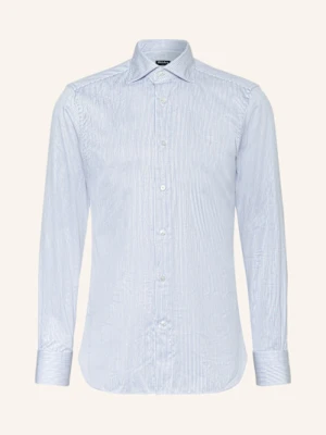 Zegna Koszula Slim Fit weiss