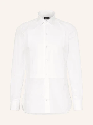 Zegna Koszula Smokingowa O Kroju Regular Fit weiss BIAŁY