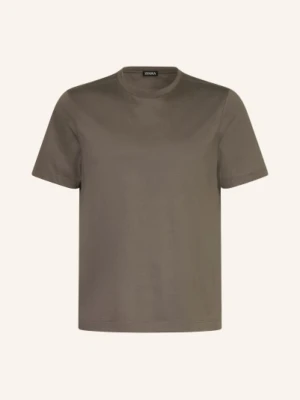 Zegna Koszulka beige