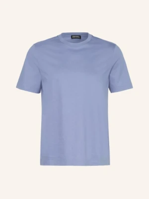 Zegna Koszulka blau