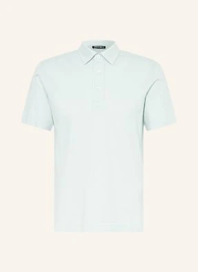 Zegna Koszulka Polo Z Piki blau