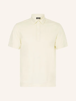 Zegna Koszulka Polo Z Piki gelb