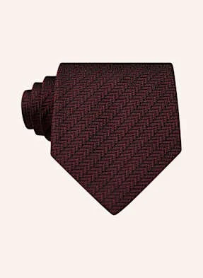 Zegna Krawat rot