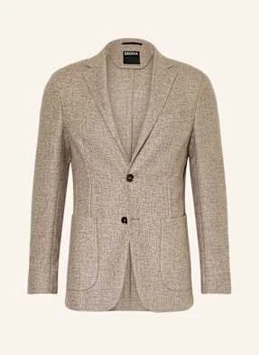 Zegna Marynarka Extra Slim Fit beige