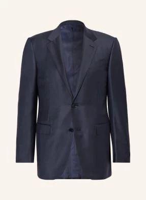 Zegna Marynarka Milano Slim Fit blau