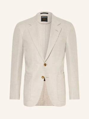 Zegna Marynarka O Kroju Extra Slim Fit beige