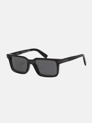 Zegna okulary przeciwsłoneczne męskie kolor czarny EZ0249_5320D
