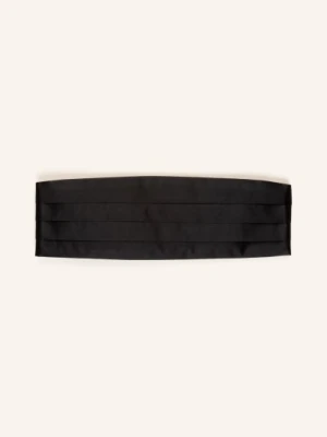 Zegna Pas Smokingowy schwarz