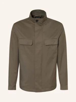 Zegna Płaszcz gruen