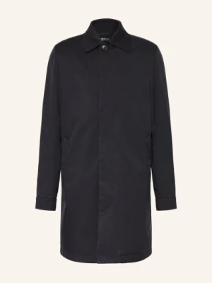 Zegna Płaszcz Przeciwdeszczowy blau