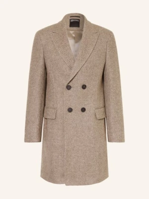 Zegna Płaszcz Wełniany beige