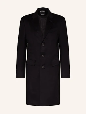 Zegna Płaszcz Z Kaszmiru Oasi schwarz