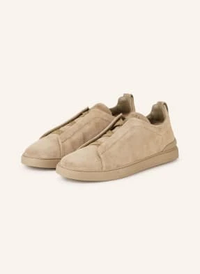 Zegna Sneakersy beige