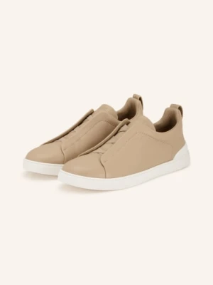 Zegna Sneakersy beige
