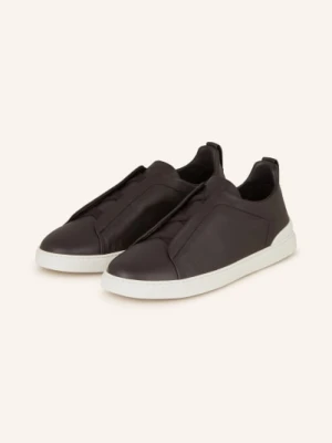 Zdjęcie produktu Zegna Sneakersy Wsuwane Triple Stitch schwarz