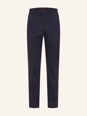 Zegna Spodnie Cashco O Regularnym Kroju blau GRANATOWY