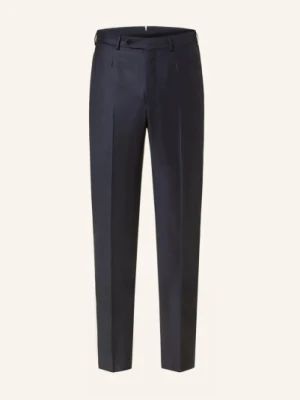 Zegna Spodnie Garniturowe Regular Fit blau