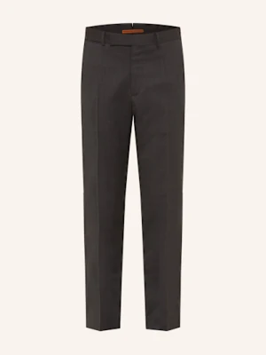 Zegna Spodnie Regular Fit grau