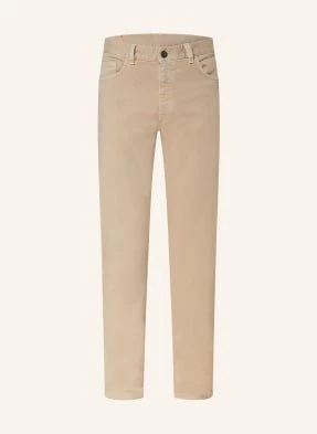 Zegna Spodnie Slim Fit beige