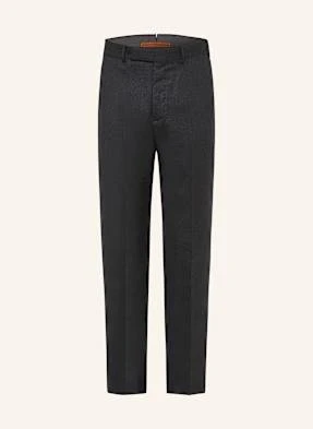 Zegna Spodnie Slim Fit grau