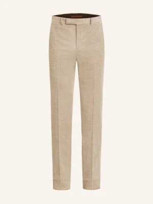 Zegna Spodnie Sztruksowe Regular Fit beige